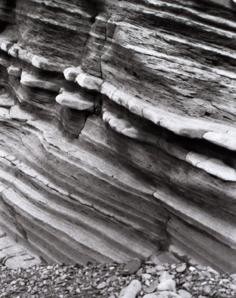 Strata #2 - 4"x5" Platinum Print